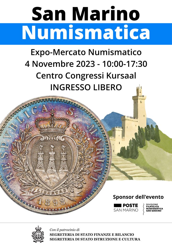 Cartellone del convegno numismatico